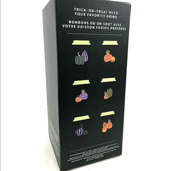 Starbucks GLOW IN THE DARK/ COLOUR CHANGING Halloween reusable hot cups pck of 6 - Picture 5 of 6